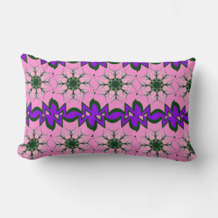 Almofada Lombar Monograma Bloom Elegante: Motif Beleza Pessoal