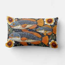Almofada Lombar Mosaic Ceramic Tile Pattern