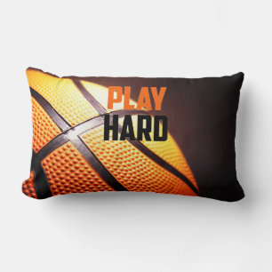 Almofada Lombar Motivação de basquete - duro de jogar pelo armazen