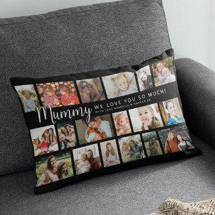 Almofada Lombar Múmia Personalizada 18 Colagem de Fotos