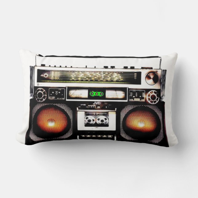 Almofada Lombar Music Boom Box (Frente)