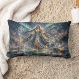Almofada Lombar MystiCelestial Sorceress Fantasy Pillow