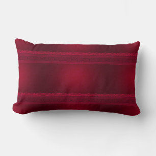 Almofada Lombar Na moda de Fundo Vermelho Elegante e rico