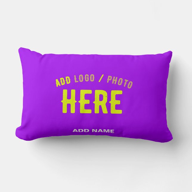 ALMOFADA LOMBAR NA MODA MODERN PERSONALIZÁVEL VIOLET MARCA VERIFIC (Frente)
