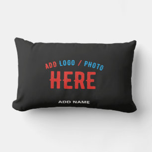 ALMOFADA LOMBAR NA MODA MODERNO PERSONALIZÁVEL NEGRO VERIFICADO CO