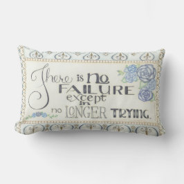 Almofada Lombar Não há falha - Travesseiro decorativo Elbert Hubar