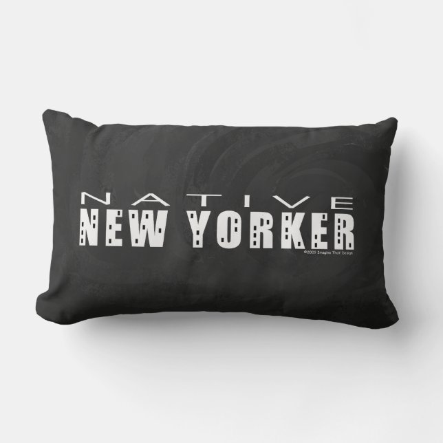 Almofada Lombar Native New Yorker black (Frente)