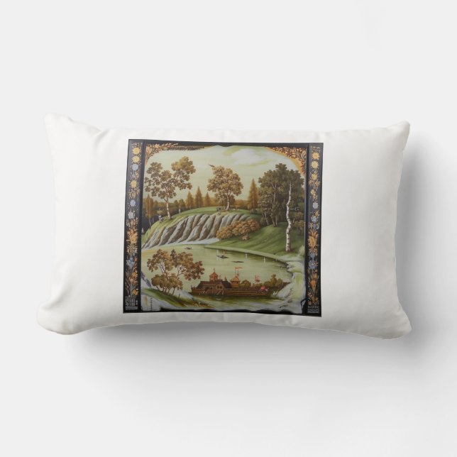 Almofada Lombar Natureza 15. (Frente)