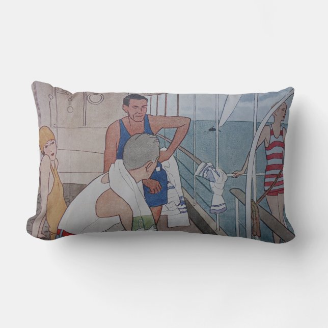 Almofada Lombar Navio de cruzeiros (Frente)