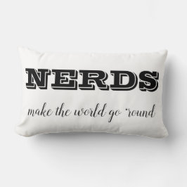 Almofada Lombar NERDS fazem o mundo girar
