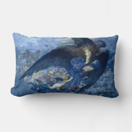 Almofada Lombar Noite com seu trem de estrelas (Angel com Cherubs)