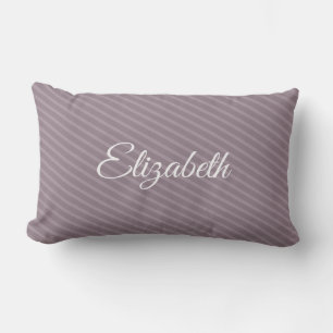 Almofada Lombar Nome da caligrafia Script Modelo Elegant Modern