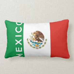 Almofada Lombar nome do texto do país da bandeira de México