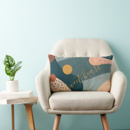 Almofada Lombar Nome Personalizado do Boho