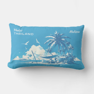Almofada Lombar Nome personalizado e texto Phuket Tailândia