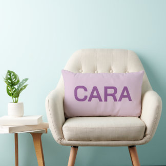 ALMOFADA LOMBAR NOME PERSONALIZADO SIMPLES MODERNO CLÁSSICO COM ES