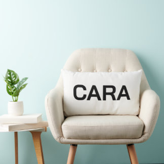 ALMOFADA LOMBAR NOME PERSONALIZADO SIMPLES MODERNO CLÁSSICO ELEGAN