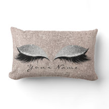 Nome Silver Glitter Black Eyes Ivory Makehes Lashe