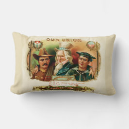 Almofada Lombar Nossa União" Etiqueta de Cigarro