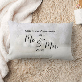 Almofada Lombar Nosso Primeiro Natal | Guarda de Casamento Persona