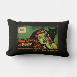 Almofada Lombar Nove Vidas de Medo – Edição Nº 1 Retro Horror Pôst