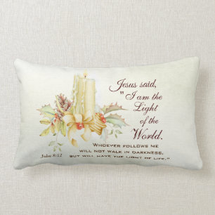Almofada Lombar O 8:12 Jesus de John disse, mim é a luz do mundo