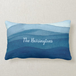 Almofada Lombar O abstrato acena travesseiros decorativos