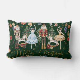 Almofada Lombar O Ballet do Quebra-Nozes Festivo Feliz Natal