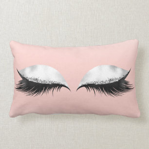 Almofada Lombar O brilho Eyes o Pastel Ombre do rosa dos confetes