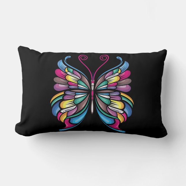 Almofada Lombar o design da borboleta (Frente)