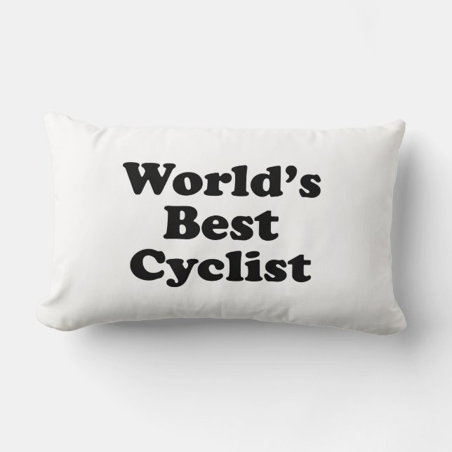 Almofada Lombar O melhor ciclista do mundo (Frente)