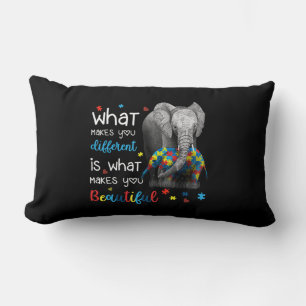Almofada Lombar O Que Te Faz Diferente Elefante Mãe Autismo Sabe