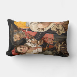 Almofada Lombar O tesouro do velho (o gato) (de Karl Gussow)