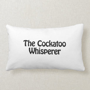 Almofada Lombar o whisperer do cockatoo