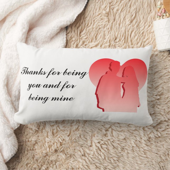 Almofada Lombar Obrigados de ser você (Cobertor)