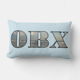 Almofada Lombar OBX Beach Text