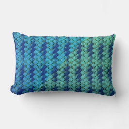 Almofada Lombar Oceanic geometry abstract digital pattern 1262