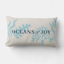 Oceanos De Travesseiro decorativo Da Casa Da Praia
