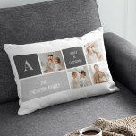 Almofada Lombar Oferta da Melhor Família de Fotos e Cinzas do Mode<br><div class="desc">Oferta da Melhor Família de Fotos e Cinzas do Moden 3Collage</div>