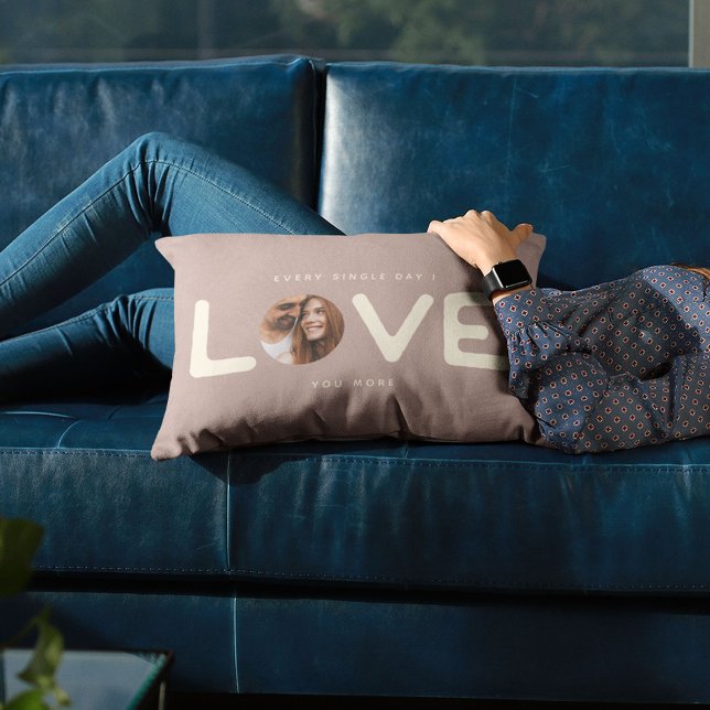 Almofada Lombar Oferta de Casal de Dias de os namorados personaliz (Criador carregado)