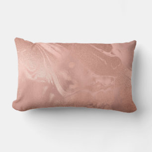 Almofada Lombar Olho de ouro rosa de cobre elegante