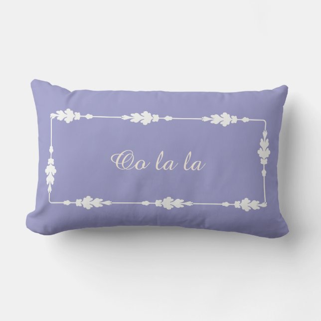 Almofada Lombar Oo la la! (Frente)