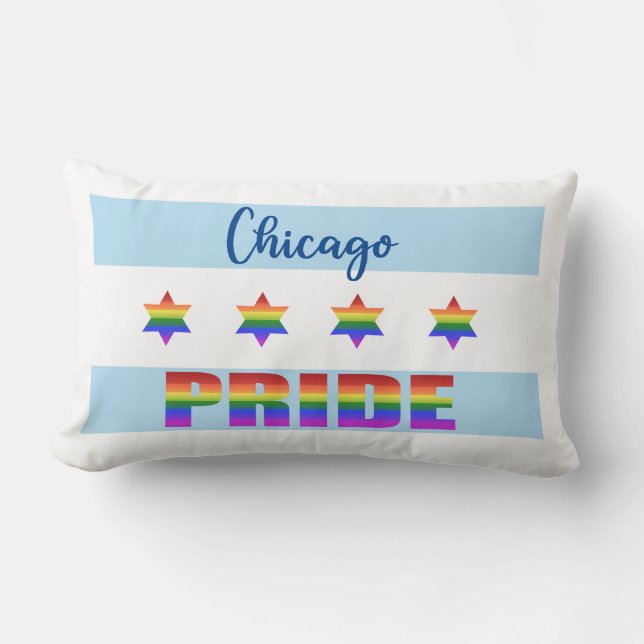Almofada Lombar Orgulho de Chicago (Frente)