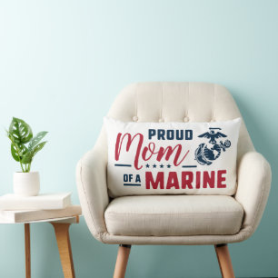 Almofada Lombar Orgulhosa Mãe de uma Marinha - Cor
