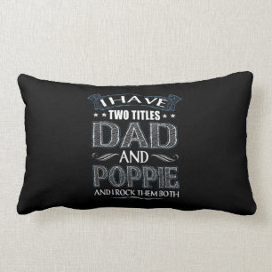 Almofada Lombar Os Homens Engraçados Tenho Dois Títulos Pai & Pp