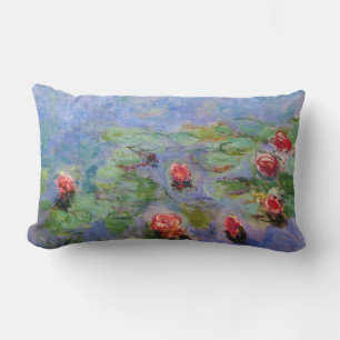 Almofada Lombar Os lírios de água de Claude Monet