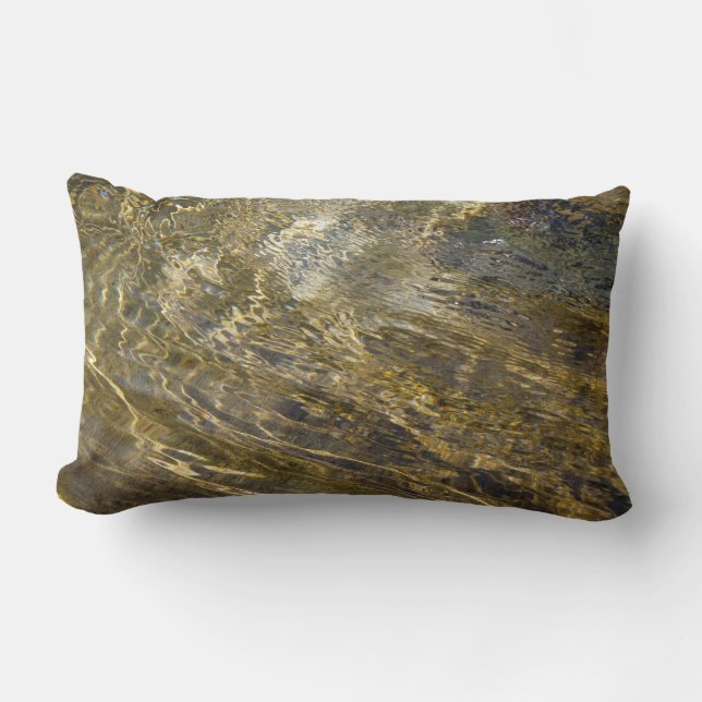 Almofada Lombar Ouro fonte de água (Frente)