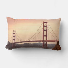 Almofada Lombar Ouro Gate Bridge San Francisco Califórnia