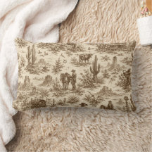 Padrão contínuo de Toile do Deserto Ocidental Vint