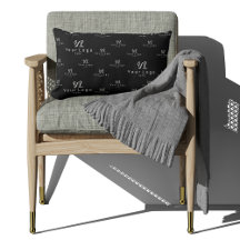 Padrão de logotipo preto Marca comercial Empresa s